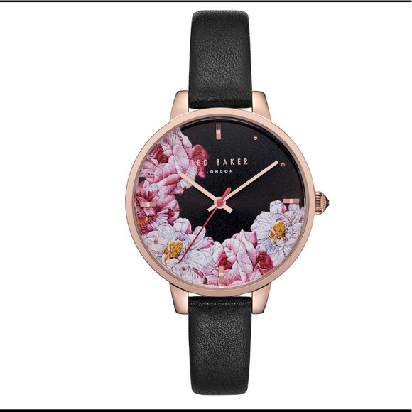 Ted Baker London Women's Floral Dial Watch 38mm - Picture 1 of 5